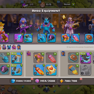 🔥TH 13 FULL MAX || ALL HEROES MAX || 🔥3x EPIC EQUIPMENTS || RENAME AVAILABLE || SUPER ACCOUNT - Image 7
