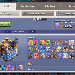 🔥RAREST DARKNES WARDEN SKIN🔥[TH18] MAX DEFENCE || 5 HERO MAX NEW HERO LVL 15 || SOLID EPIC EQUIPMENT || HIGH PROFILE - Image 3