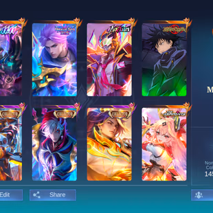 RAREST HYPER FIGHTER MAGE ACC || 4 LEG 20 GRAND 30 EXQUISITE ||  ALMOST MEGA 1 || EX 93 STAR || 130 MAGIC CORE || RARE R - Image 1