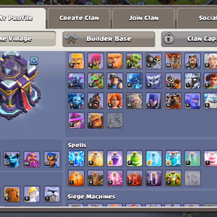 7 TH 15 GOOD LOOKING Xp 197 BK 72 AQ 76 PM 54 GW 56 RC 33 Login Supercell ID Gmail New  - Image 2