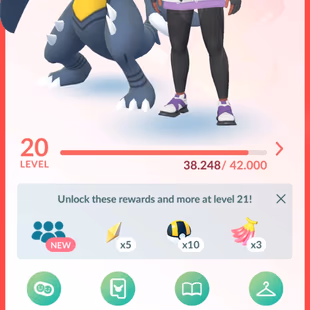 Level 20+ -66K+ Stardust- shiny Garchomp with Kalos Mega Background can trade-All Pokemon can trade - Image 4