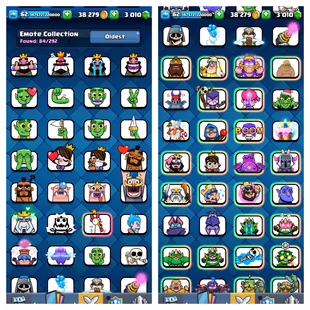🔥3010 Gems🔥22 Cards Lv15! 18 Evo! 10539 Trophy! Level 62! KT Level 15! 84 Old Emote! 129 Badges! - Image 4