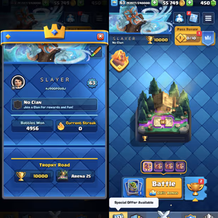 ⭐[ 91 Max ]⭐17 Evo! 10000 Trophy! Level 63! KT Level 15! 133 Old Emote! 136 Badges! Nice one cheap price - Image 3