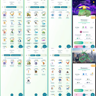 97x MEDALS 🔥 954x SHINY 💎 1168 LEGENDARY [] 6x ARMOURED MEWTWO [] ALL CLONES [] APEX LUGIA [] 104 SHINY LEGENDARY - Image 7