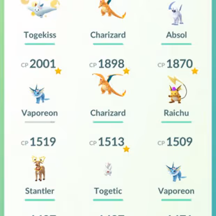 SHINY ZACIAN [] 14x SHINY LEGENDARY189 PERFECT [] YEAR 2016 [] SHINY GMAX BLASTOISE [] OLD SHINY [] ARTICUNO [] LEVEL 56 - Image 4