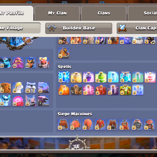 🌟20x RARE SCENERY🌟FULL MAX PROFILE| TH-18 MAX DEFNCE | ALMOST 10 EPIC MAX | FROST AGE SET | COSMC SET-1 SKIN | ORC SET - Image 6