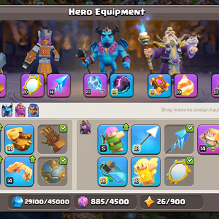 PREMIUM TH 16-HERO 90-90-65-38-EPIC GG 20 SB 24 FB 20 RS 23 EB 24-NC FREE-XP 164-STRONG DEFENSE-6TH BUILDER-BEST DEAL - Image 5