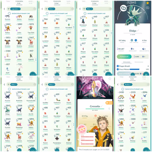 11 SHINY LEGENDARY 😍166 SHINY 🔥 50 LEGENDARY | LEVEL 48 | SHUNDO KYUREM | HUNDO BG CRESSELIA | PALKIA. - Image 3