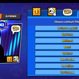 Can change iD | 70K Trophies | 100 Brawler | 55 Maxed | 70 Hypercharged | 355 Skins | 45 Nicknames | More... - Image 8