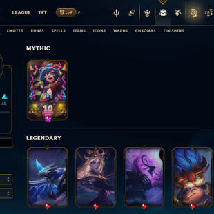 SEVER [ TR ] - 404 LVL  - GOLD I  - 127 SKINS - FULL CHAMP [45095 BE - 38 RP ] - FULL ACCESS  - Image 1