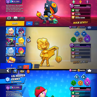 ✨ 96.912 TROPHY 💖 | 101/101 BRAWLERS | 101 MAXED BRAWLERS | 480 SKINS | XP 258 | FULL MAIL ACCESS | HYPERCHARGED 100 - Image 3