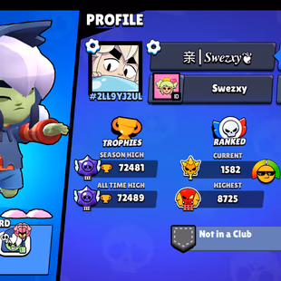 BEST OFFER 🎄 400-GEM | 72.5K- TROPHY 🎄 99/99 BRAWLER | 51X MAX | 45X HYPER | NC AVAILABLE | INSTANT DELIVERY - Image 3