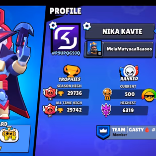 B63 & 16x Max Brawler | 29k Trophy | 160 Skin Available | 9 Hypercharge | Full Access | - Image 1