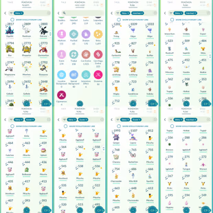 Level 80 -25 legend iv100-130 pass-7115 Coins-1563 legend-592 Hundo-1697 shiny-156 Shundo-179 Costume-73 3move pvp-1150  - Image 5
