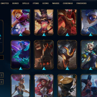 SEVER [ EUW ] - 315 LVL  - UNRANK - 351 SKINS - FULL CHAMP [ 39777 BE - 3 RP ] - FULL ACCESS  - Image 3