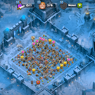 🔥EPIC SB-AF-FB-RS-EB MAX🔥XP 243!TH 18 ALMOST MAX!HEROS:105-105-95-80-55!MAX WALLS!DEFENCE MAX!3 SKINS FULL SET!BEST DE - Image 1