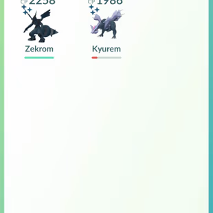 CAN MAKE SHINY FUSED KYUREM [] LEVEL 50 [] LEGENDARY 6 [] SHINY 16 [] RENAME AVAILABLE  [] CHEAPEST - Image 3