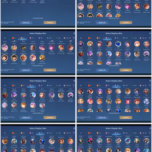 [IOS/ANDROID] CEL LVL 126 | 132 HEROES | 582 SKINS | MEGA 2 | COLLAB | 5 LEGEND INC GRANGER | 2 AOT LEVI MIKASA - HAYA  - Image 4