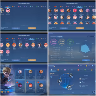 [IOS/ANDROID] CEL LVL 107 | 131 HEROES | 546 SKINS | MEGA 3 | OP SKINS | 2 LEGEND GUSION FREYA - LANCE HERO - HAYA EXORC - Image 5