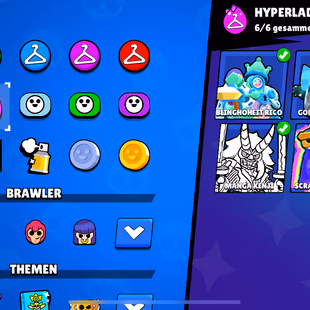 MATCHERINO PIN | 336 SKINS | 71.020 TROPHY | 99 BRAWLERS | 54 HYPERCHARGE | LEGENDARY 2 RANKED  - Image 8