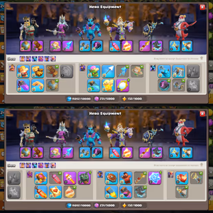 XP 241 | TH17 FULL MAXED | HERO 100-100-90-75-50-11 | NICE EQUIPMENT | FULL MAX BUILDER BASE - Image 5