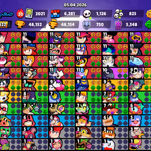 All 100 BRAWLER💎TROPHY 48K💎MAX BRAWLER 36-HYPER 26-TOTAL SKINS 293-PROFILE ICONE 300-BEST ACCOUNT - Image 3