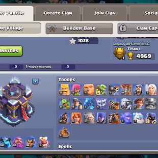 Th15 Almost Max [9k-Gems] | Hero-90-90-65-34 | Equipment-15-Epic Almost Max | XP-195 | Defence Wall Max | NC-Yes | BEST- - Image 3