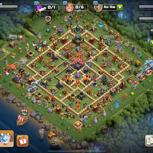 37 EQUIPMENT 💎 TOWNHALL 17 💎 92-95-67-70-42-2 HEROES [] 233 XP [] 1800 WWS [] 600 GEMS [] BH 10 [] CHEAP [] AVAILABLE - Image 1