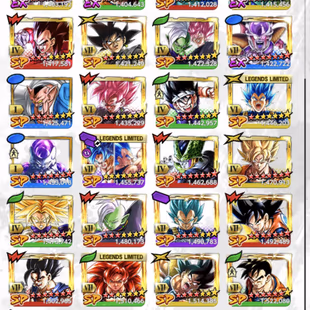 D910-IOS+Android-Good Acc-7 UL(SS4 Vegeta+Cell+Majin Vegeta+Beast Gohan)+63 Legends+Vip Equipment+Many Good Team+Vegito - Image 7