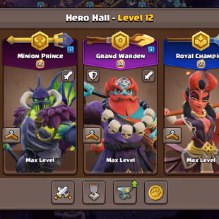 COSMIC FULL SET! 13x SCENERY 35x SKINS! TH18 PROFILE MAX TYPE!! GOLDEN HUG! ALL MAX HERO! 105-105-95-80-55-25!9 EPIC MAX - Image 5