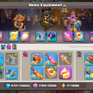 🔥TH18 CLOSE MAX🔥FRANCE LOCAL!! HEROES 100-100-56-76-50!! YEAR OF THE FIRE HORSE SCENERY!! ALL EQUIPMENT MAX!! SKIN - Image 8