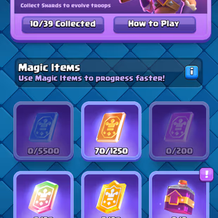 STACKED | XP-44 | 11 evo | | 33k+ GOLD | | HTrophies: 9590| 121/121 Cards | | Arena 24 | 9 max card | 68 Rare emotes | 5 - Image 7