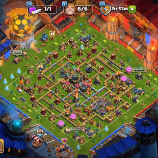 🚀TH17 SEMI MAX 🚀HEROS LVL 82-87-53-52-31| EPIC EQUIPMENTS | FOOT BALL SCENERY | INSTSNT DELIVERY | - Image 1