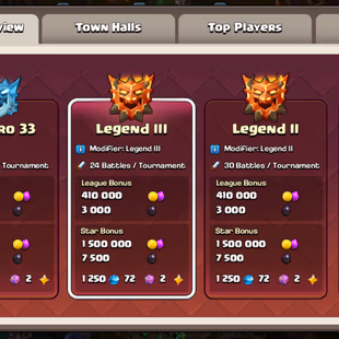 323-XP! WAR STAR-7120! TH18 MAX TYPE! 24K CUPS LEGEND RANK! LEVEL-323! ALL EPIC GG/MX SB/MX SnB/MX AF/MX MM/MX AF/MX  - Image 4