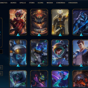 SEVER [ LAS ] -548 LVL  - PLAT III - 333 SKINS - FULL CHAMP [ 98230 BE - 14 RP ] - FULL ACCESS - Image 7