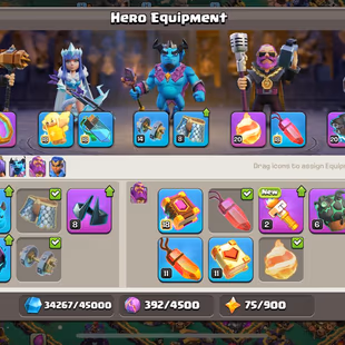 ⚡TH 15 - SPECIAL PROMO CHECK DESCRIPTION⚡ | XP 209 | PET 8 | CWL 465 | SPOOKY SCENERY | 79-83-53-58-36 | 11 EPIC EQUIP - Image 8