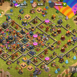 A599-||🔥TH17 ALMOST FULL MAX🔥||WALLS FULLY MAX||HERO-91-91-53-55-44 ||DEFENSE FULL MAX|| 13X EPIC EQUIPMENT HIGH LEVEL - Image 1