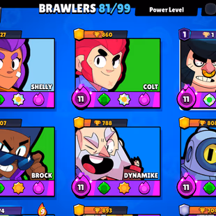 change iD & Named Free | 28K Trophies | 81Brawler | 25Maxed  | 215Skins | The More... - Image 7
