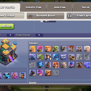 PREMIUM 14 [11K GEMS] | TH13 MAXED | HEROS 76-76-50-50-27 | 736 CWL | GOOD EQUIPMENTS | XP-141 | NC-FREE | DARK-BLUE WAL - Image 5