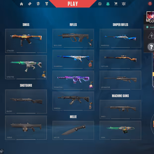 EU | 14 Skins | Radiant Entmt SYS Phantom🌀 | Reaver & Glitchpop Vandal🍁 | 6.9K VP Spent | Unranked - Image 6