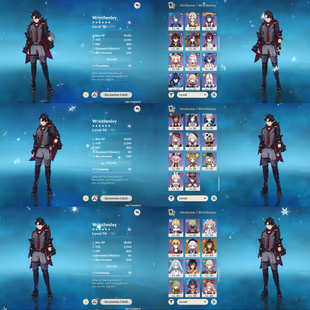 All Platform - EU - AR60 - 71 Charcter 25 5'Star - 17 Wephons 5'Star - YaeMiko - Hutao - Wriothesley - Code778 - Image 5
