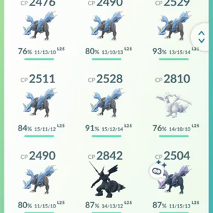 SHINY LEG KYUREM - 2016 YEAR - LEVEL 70 - 202 SHINY - 19 LEGENDARY || 9-10million STARDUST - RENAME AVAILABLE - SAFE SEC - Image 8