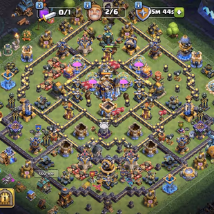 TH 18 HIGH DEFENCE | 15 EPIC EQUIPMENT 8 EPIC FULL MAX | 3X HERO MAX 88-105-75-80-55 | 125 WALLS MAX | LONGSHOT MAX - Image 1