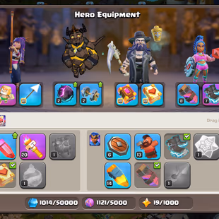 TH 17 !  Legendary Scenery ! Town Hall Level 17 ! 5 Epic Equipment ! Hero K-95 AQ-Max MP-42 GW-53 RC-34 ! Nc Available   - Image 6