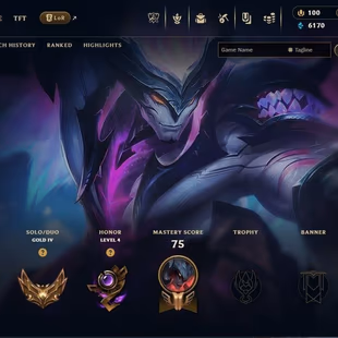 Handmade - Europe West -Rank GOLD IV - 1-9 Skins - 1K-20K BE - Code997 - Image 5