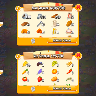 🔥6000 BARN STORAGE LEVEL 82🔥6000 BARN FILLED | SILO 479:2100 | 909 DIAMOND | 5.4 MILLON COINS | CHECK PHOTOS | INSTANT - Image 2