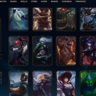 SEVER [ TR ] - 243 LVL  - PLAT IV - 83 SKINS - 160 CHAMP [ 780 BE - 40 RP ] - FULL ACCESS - Image 7