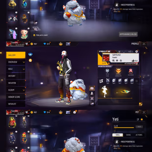 iOS/Android - Level 43 Server NA(USA) - Rank Silver - Set 37 - Emote 7 - Pet 26 - Weapon 45 - Mythic 7 - Epic 16 - Code9 - Image 3