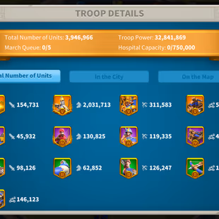 20 Commanders - 33 Passport - 2M7 Credits - 122 Gold Heads - 21k4 Gems - 1 Farm - 2 Skin Houses - Image 4