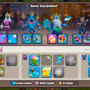 🔥[ TH-16 MAX - USA LOCAL ]🔥 RAREST ONE || SB-EB [MAX] | GG [26] | FA [23] | MAX WALLS - DEFENCES || MAX HEROS  - Image 5